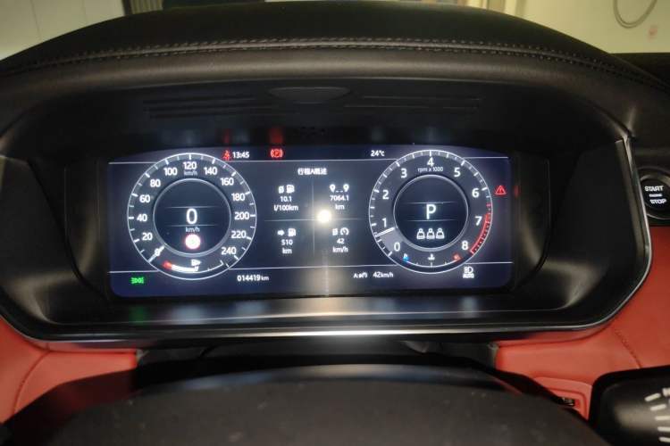 Used Land Rover Range Sport 2022 3.0 L6 YAO Black Edition Instrument Cluster