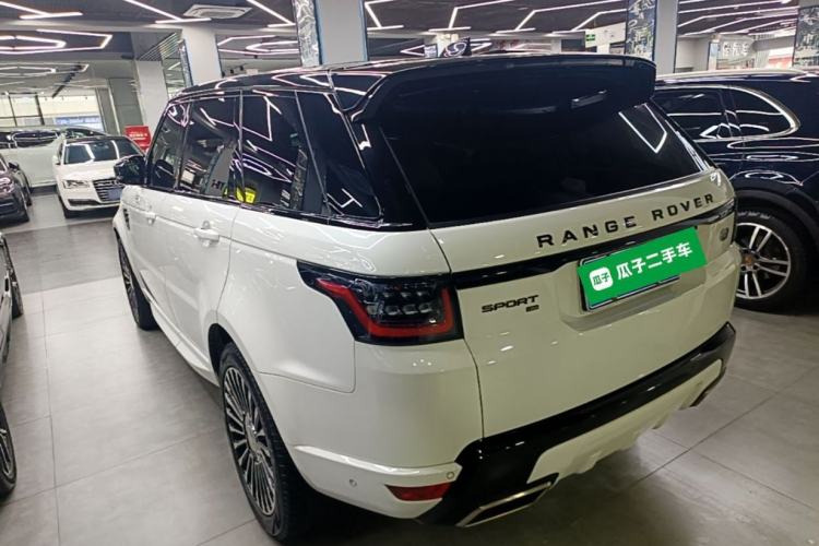 Used Land Rover Range Sport 2022 3.0 L6 YAO Black Edition Rear Left 45 Deg