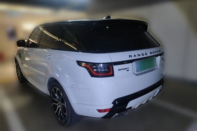 Used Land Rover Range Sport 2022 3.0 L6 YAO Black Edition Rear Left 45 Deg