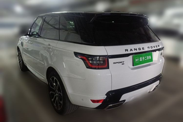 Used Land Rover Range Sport 2022 3.0 L6 YAO Black Edition Rear Left 45 Deg