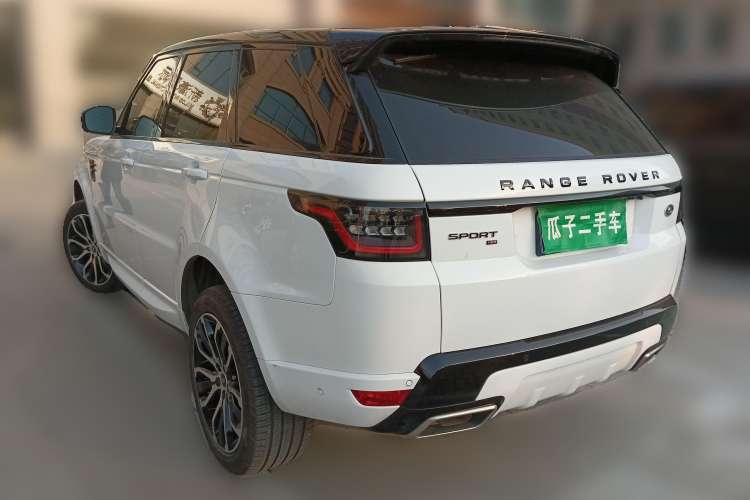 Used Land Rover Range Sport 2022 3.0 L6 YAO Black Edition Rear Left 45 Deg