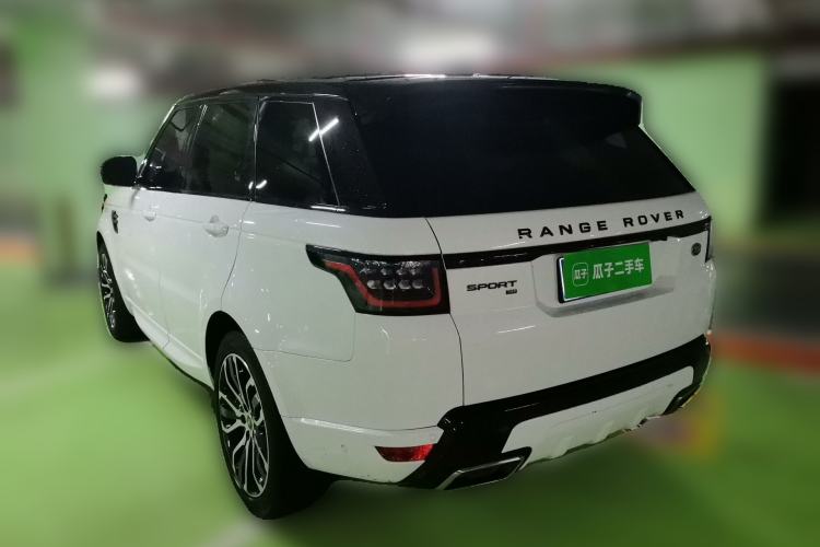 Used Land Rover Range Sport 2022 3.0 L6 YAO Black Edition Rear Left 45 Deg