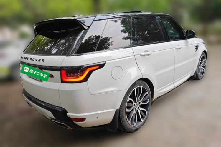 Used Land Rover Range Sport 2022 3.0 L6 YAO Black Edition Rear Right 45 Deg