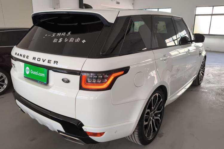 Used Land Rover Range Sport 2022 3.0 L6 YAO Black Edition Rear Right 45 Deg