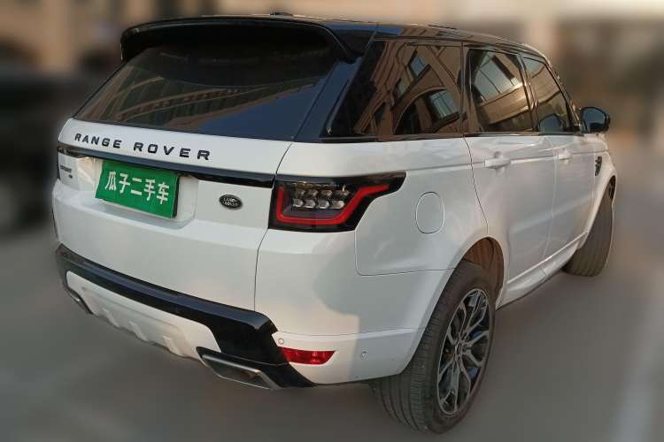Used Land Rover Range Sport 2022 3.0 L6 YAO Black Edition Rear Right 45 Deg