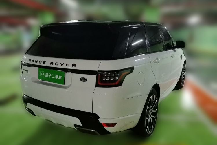 Used Land Rover Range Sport 2022 3.0 L6 YAO Black Edition Rear Right 45 Deg