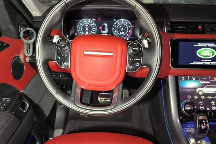 Used Land Rover Range Sport 2022 3.0 L6 YAO Black Edition Steering Wheel