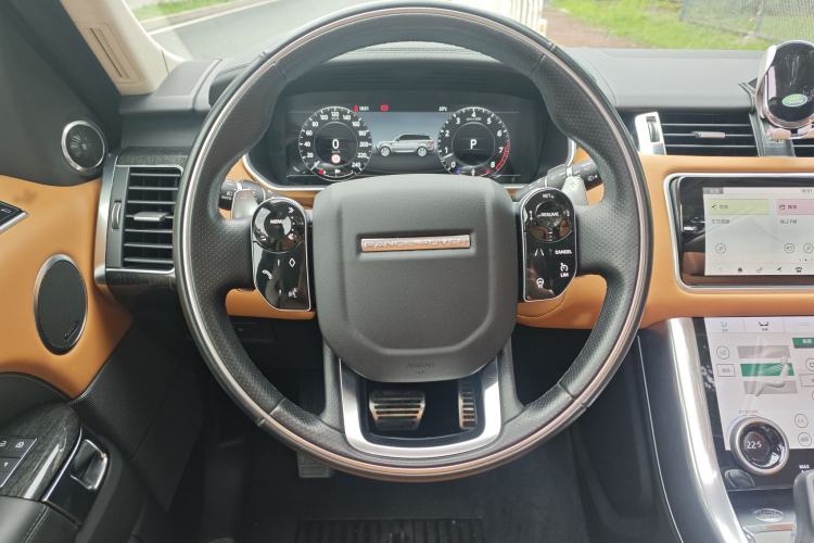 Used Land Rover Range Sport 2022 3.0 L6 YAO Black Edition Steering Wheel