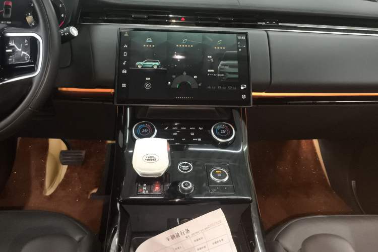 Used Land Rover Range Sport 2023 360 PS S Audio And AC Panel
