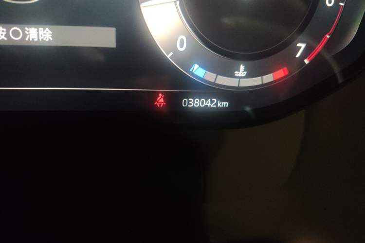 Used Land Rover Range Sport 2023 400PS Dynamic SE Odometer Close Up