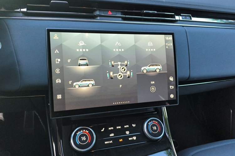 Used Land Rover Range Sport 2023 400PS Dynamic HSE Audio And AC Panel