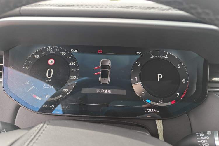 Used Land Rover Range Sport 2023 400PS Dynamic HSE Instrument Cluster