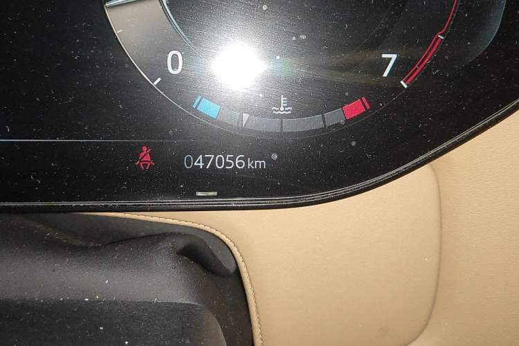 Used Land Rover Range Sport 2023 400PS Dynamic HSE Odometer Close Up