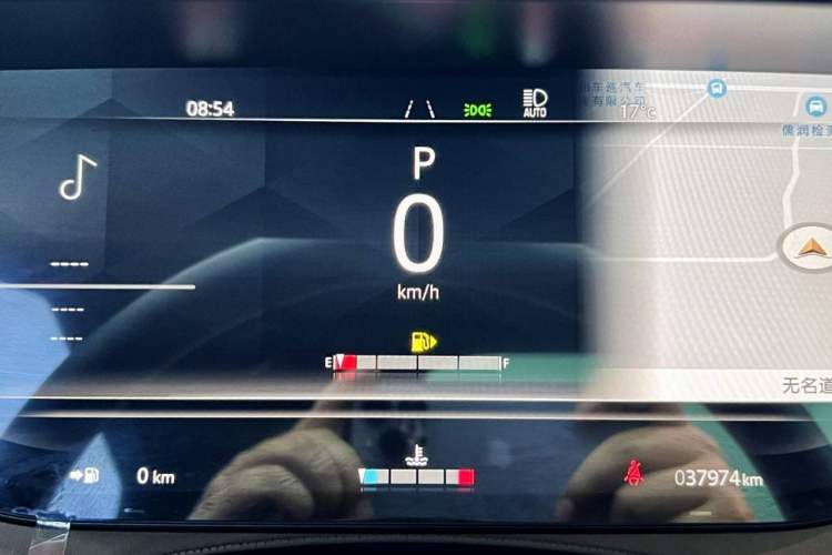 Used Land Rover Range Sport 2024 400PS Dynamic SE Odometer Close Up