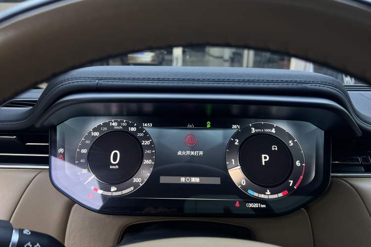 Used Land Rover Range Sport 2024 400PS Dynamic SE Odometer Close Up