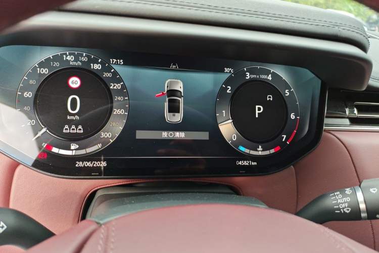 Used Land Rover Range Sport 2024 400PS Dynamic HSE Instrument Cluster