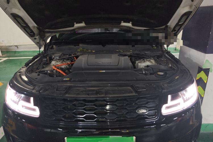 Used Land Rover Range SportNew Energy 2018 P400e Engine Bay