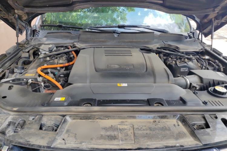 Used Land Rover Range SportNew Energy 2018 P400e Engine Bay