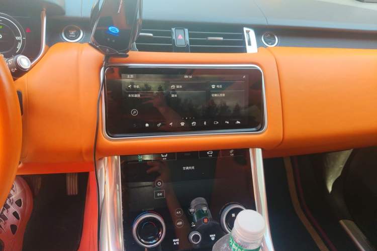 Used Land Rover Range SportNew Energy 2018 P400e Audio And AC Panel