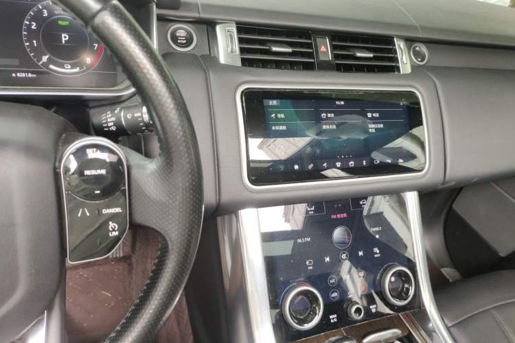 Used Land Rover Range SportNew Energy 2018 P400e Audio And AC Panel