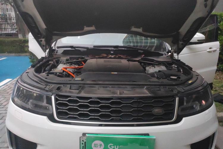Used Land Rover Range SportNew Energy 2018 P400e Engine Bay