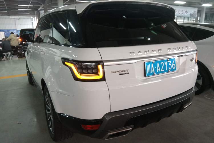 Used Land Rover Range SportNew Energy 2018 P400e Rear Left 45 Deg