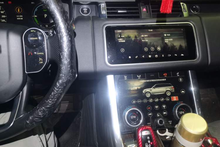 Used Land Rover Range SportNew Energy 2019 P400e HSE Audio And AC Panel