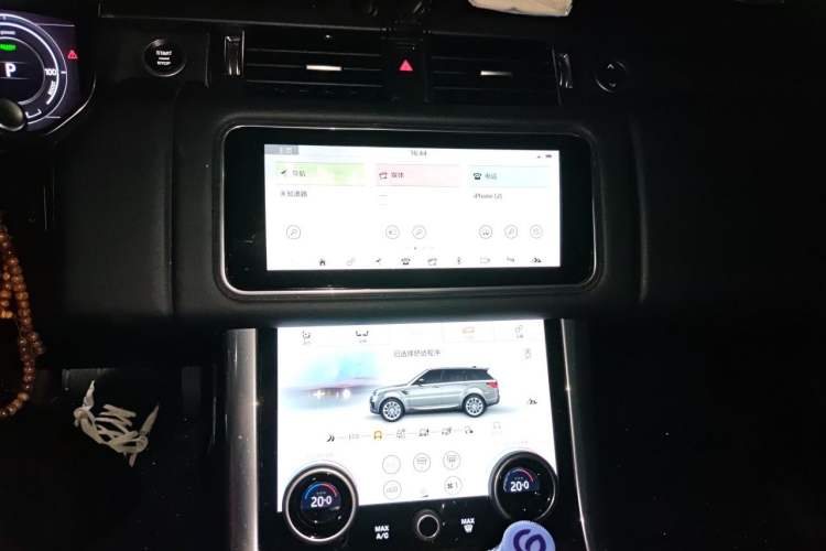 Used Land Rover Range SportNew Energy 2019 P400e HSE Audio And AC Panel