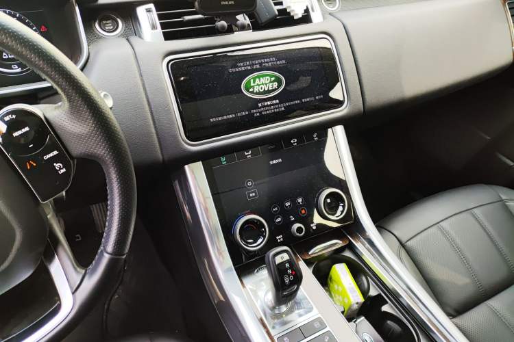 Used Land Rover Range SportNew Energy 2019 P400e HSE Audio And AC Panel