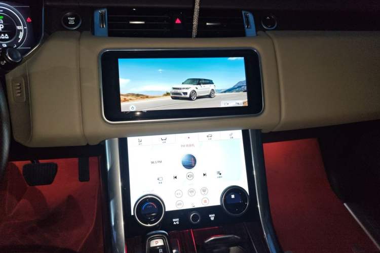 Used Land Rover Range SportNew Energy 2019 P400e HSE Audio And AC Panel