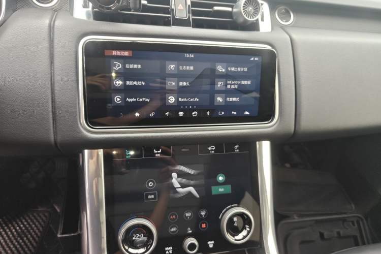 Used Land Rover Range SportNew Energy 2019 P400e HSE Audio And AC Panel