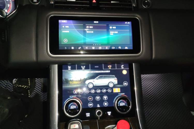 Used Land Rover Range SportNew Energy 2019 P400e HSE Audio And AC Panel