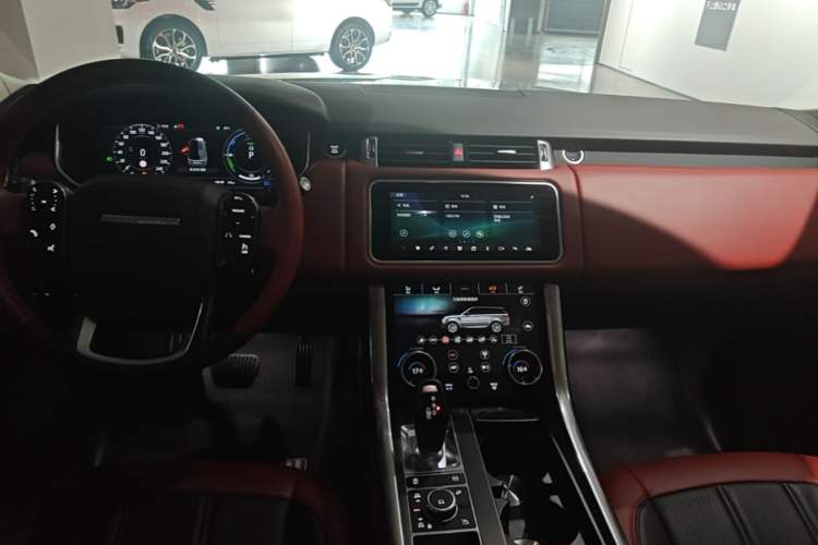 Used Land Rover Range SportNew Energy 2021 P400e SE Audio And AC Panel