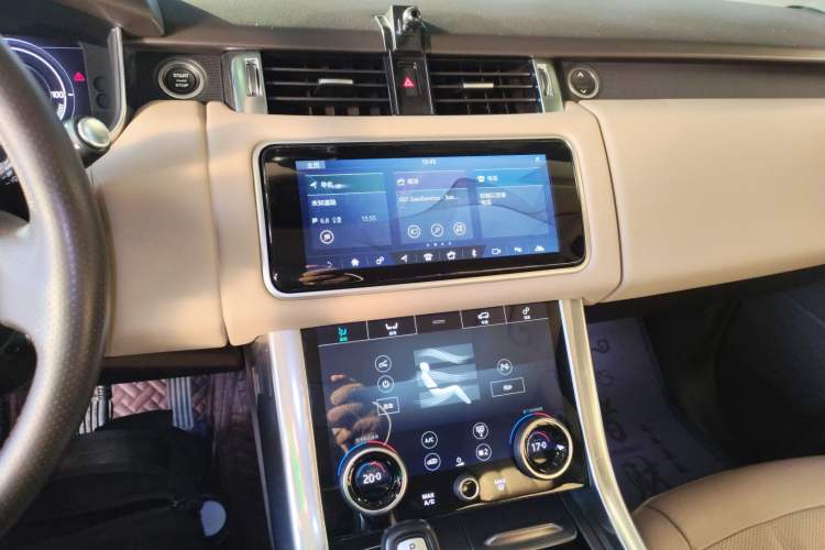 Used Land Rover Range SportNew Energy 2021 P400e SE Audio And AC Panel