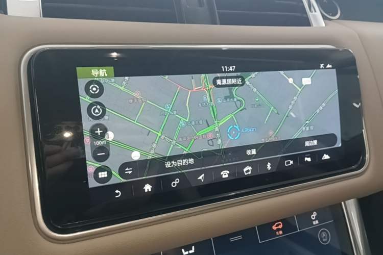 Used Land Rover Range SportNew Energy 2021 P400e SE Audio And AC Panel