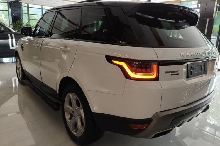 Used Land Rover Range SportNew Energy 2021 P400e SE Rear Left 45 Deg