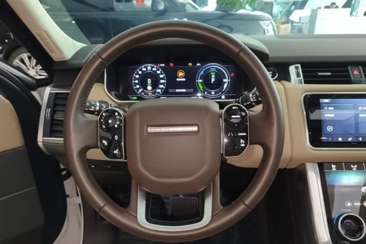 Used Land Rover Range SportNew Energy 2021 P400e SE Steering Wheel