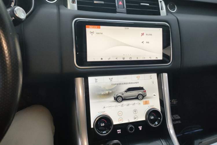 Used Land Rover Range SportNew Energy 2022 P400e SE Audio And AC Panel