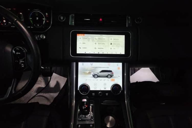 Used Land Rover Range SportNew Energy 2022 P400e SE Audio And AC Panel