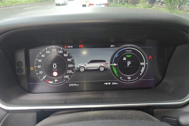 Used Land Rover Range SportNew Energy 2022 P400e SE Instrument Cluster