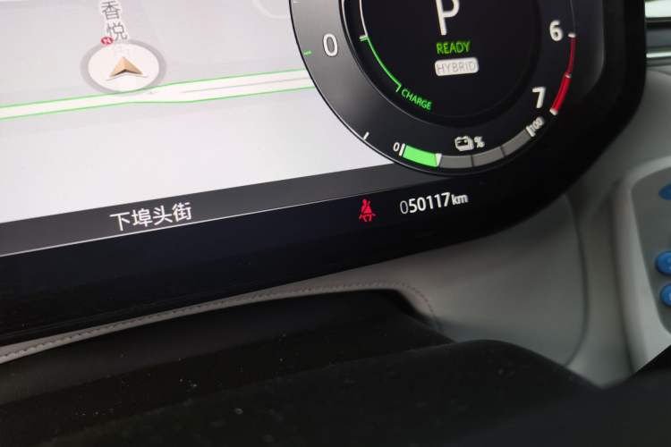 Used Land Rover Range SportNew Energy 2023 P510e Plug-in Hybrid – First Edition Odometer Close Up