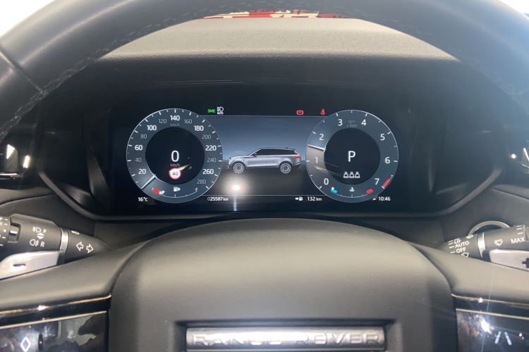 Used Land Rover Range Velar 2024 Dynamic SE Odometer Close Up