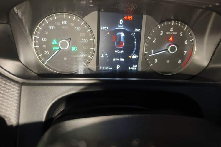 Used Land Rover Range Velar 2017 P380 S Odometer Close Up