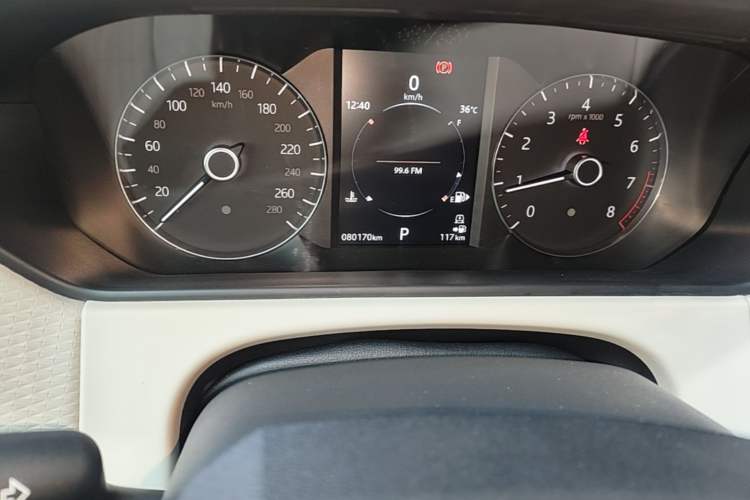 Used Land Rover Range Velar 2017 P380 S Odometer Close Up