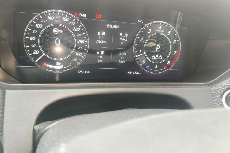 Used Land Rover Range Velar 2017 P250 S Odometer Close Up