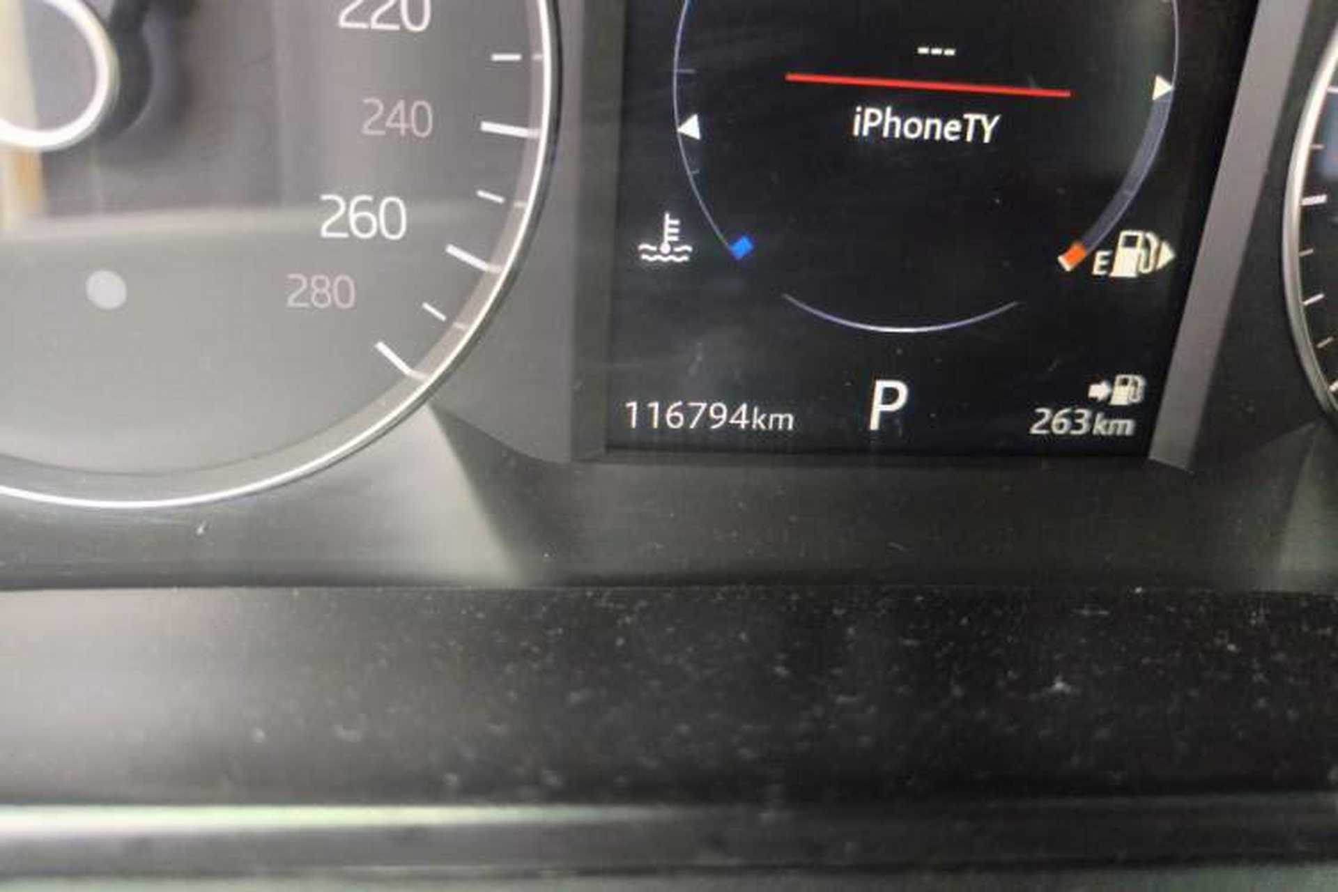 Used Land Rover Range Velar 2017 P250 S Odometer Close Up