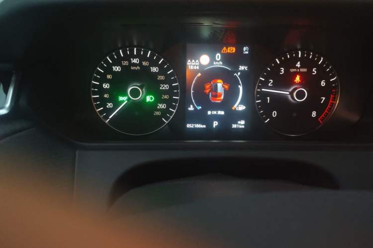 Used Land Rover Range Velar 2018 P250 S Odometer Close Up