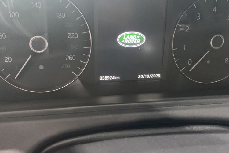 Used Land Rover Range Velar 2018 P250 S Odometer Close Up
