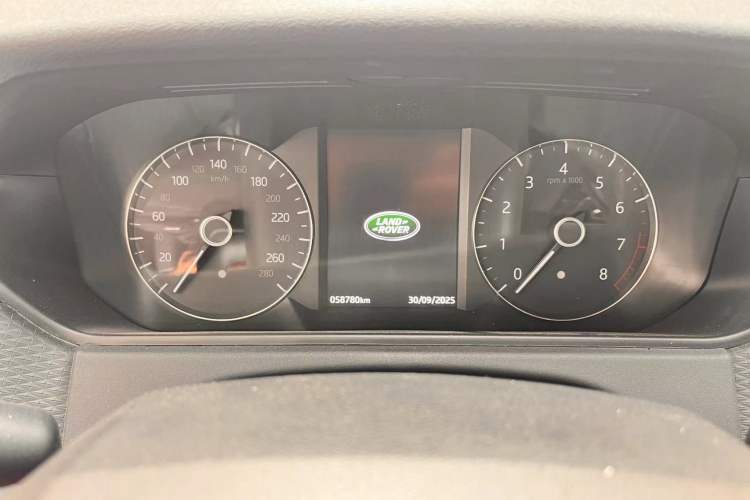 Used Land Rover Range Velar 2018 P250 S Odometer Close Up