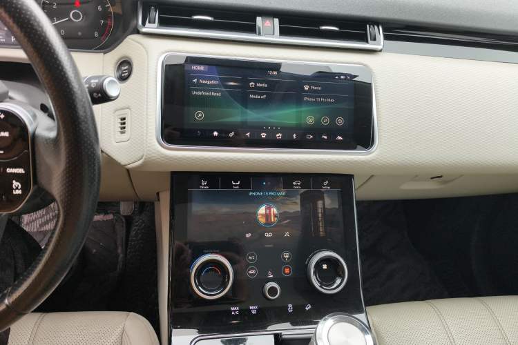 Used Land Rover Range Velar 2018 P380 S Audio And AC Panel